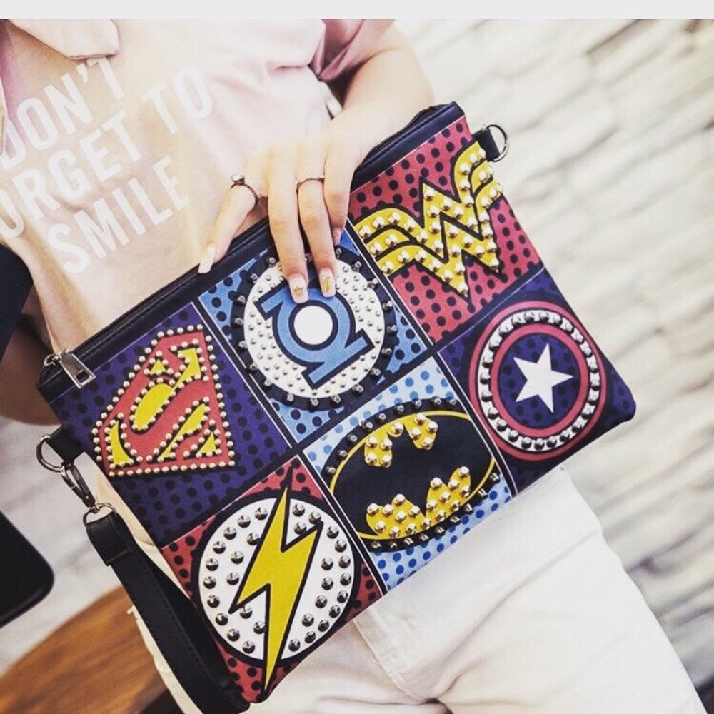 Super Hero Clutch / Crossbody